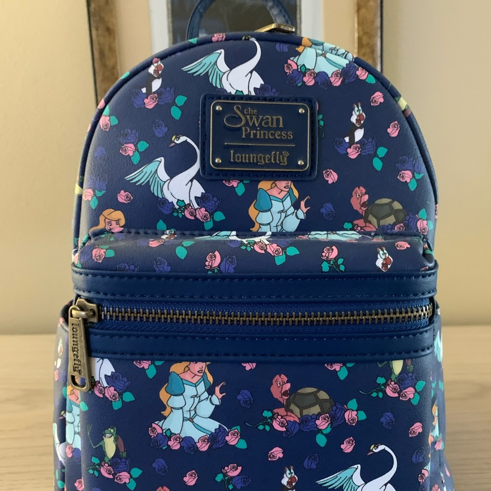 Loungefly The Swan Princess Navy Backpack